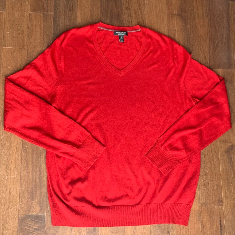 Banana Republic Red Sweater